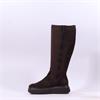 Wonders XFly Platform Long Boot - Brown Suede